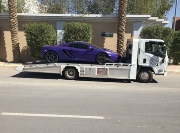 سطحة لنقل جميع أنواع السيارات